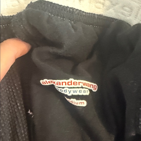 Alexander Wang Black Floral Lounge Pants - Picture 3 of 4